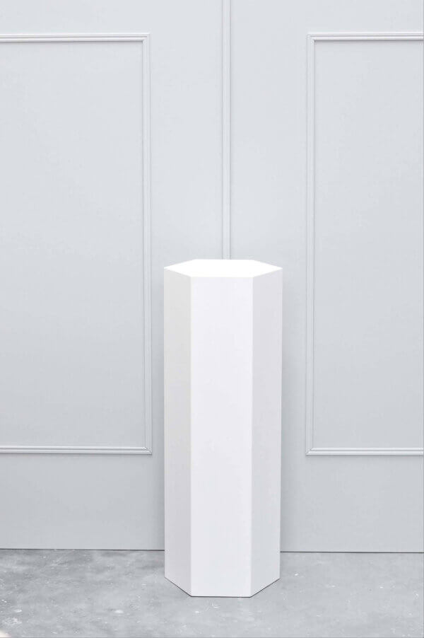 Sokkel Zwart Terrazzo 60x30x30 cm